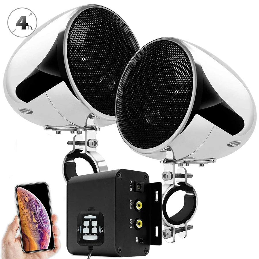 מערכת שמע 150W לאופנוע