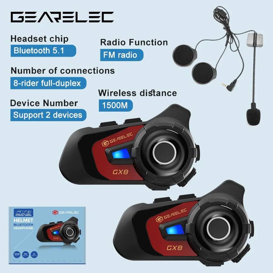 אינטרקום בלוטות׳ GearElec GX8